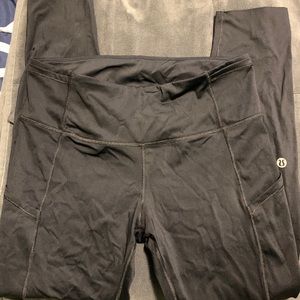 Size 10 black Lululemon leggings